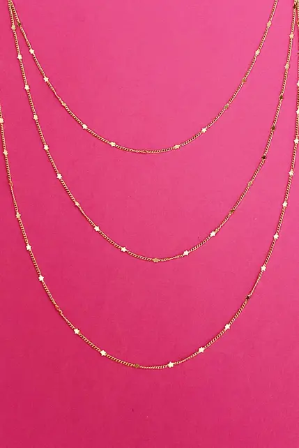 Show Me the Ways Necklace - Gold