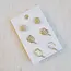 Pickle Ball Stud Earrings Set of 3 $39.99