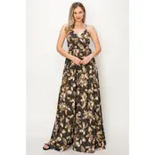 Eden Wrap Maxi Dress - Charcoal