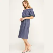 Ciara Indigo Dream Dress - Denim