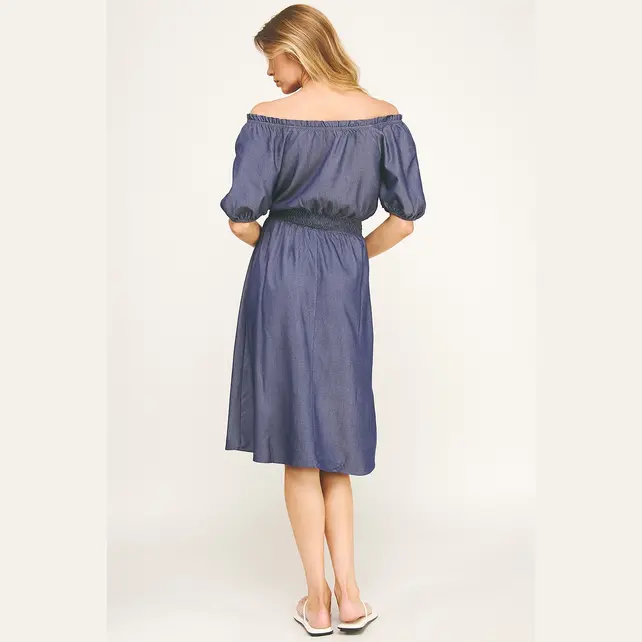 Ciara Indigo Dream Dress - Denim