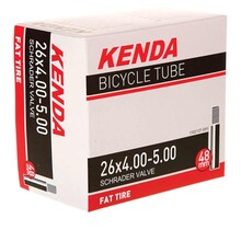 Kenda, Schrader, Tube, Schrader, Length: 48mm, 26'', 4.00-5.00