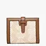 Bessie Canvas Wallet w/ Slip Closure