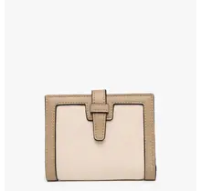 Bessie Canvas Wallet w/ Slip Closure