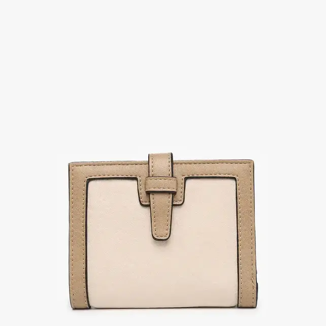 Bessie Canvas Wallet w/ Slip Closure