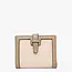 Bessie Canvas Wallet w/ Slip Closure