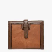 Bessie Canvas Wallet w/ Slip Closure