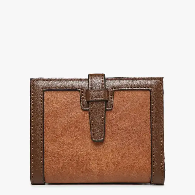 Bessie Canvas Wallet w/ Slip Closure