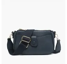 Kallie Snap Front Crossbody w/ Nylon Strap