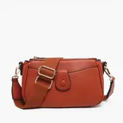 Kallie Snap Front Crossbody w/ Nylon Strap