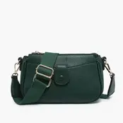 Kallie Snap Front Crossbody w/ Nylon Strap