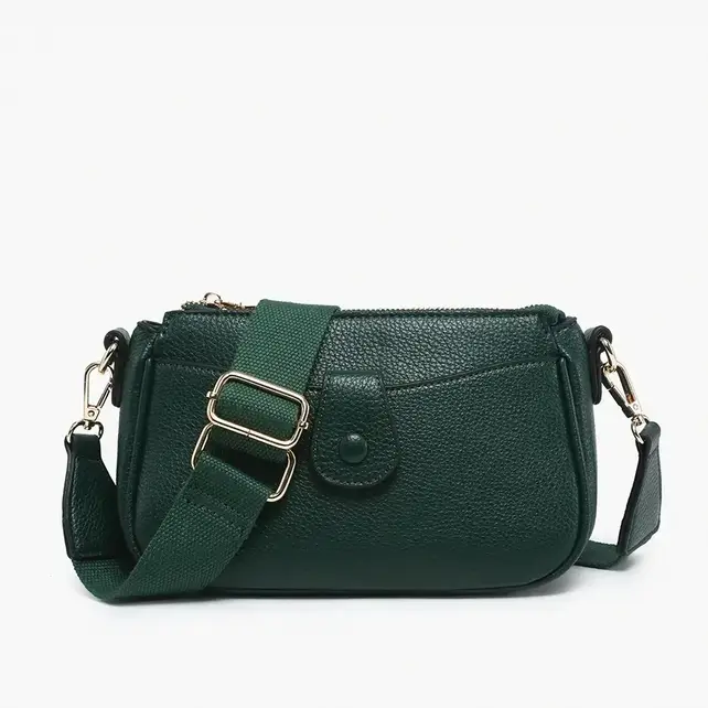 Kallie Snap Front Crossbody w/ Nylon Strap