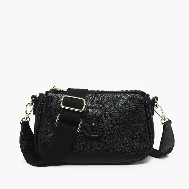 Kallie Snap Front Crossbody w/ Nylon Strap