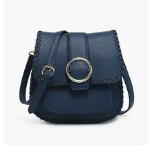 Sandra Buckle Flapover Crossbody