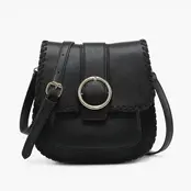 Sandra Buckle Flapover Crossbody