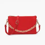 Izzy Textured Crossbody w/ Guitar Strap