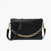 Izzy Textured Crossbody w/ Guitar Strap