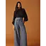 Devyn Tweed Pant - Slate Blue