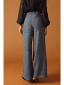 Devyn Tweed Pant - Slate Blue