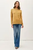 Finley Slub Yarn Sweater - Golden