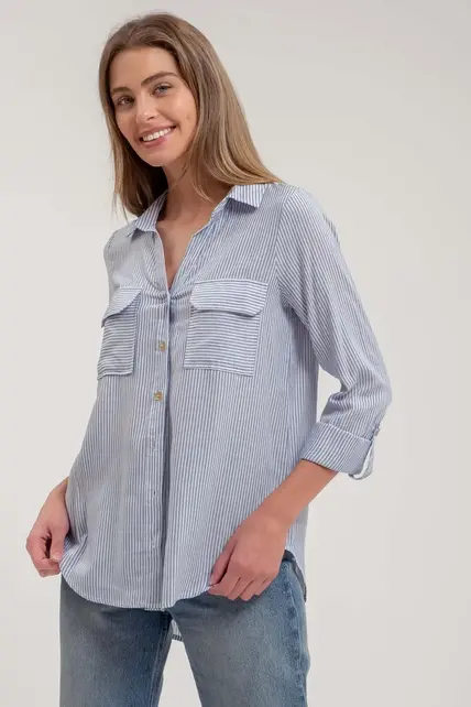 Catalina Button Down - Navy