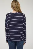 Coraline Long Sleeve Knit - Navy