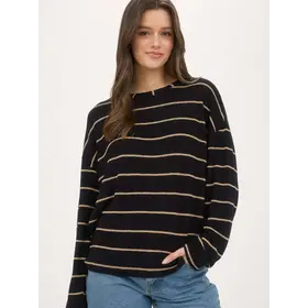 Coraline Long Sleeve Knit - Black