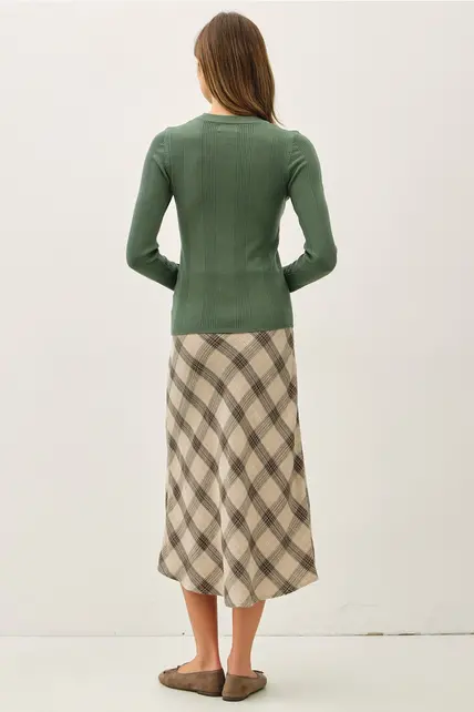 Flynn Knit Sweater - Spruce