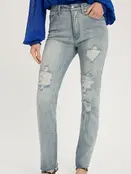 Britney Distressed Jean - Light