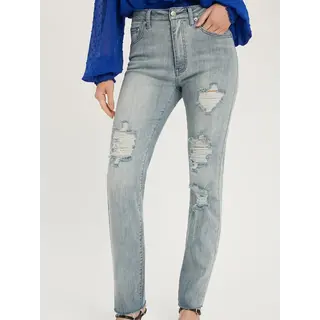 Britney Distressed Jean - Light