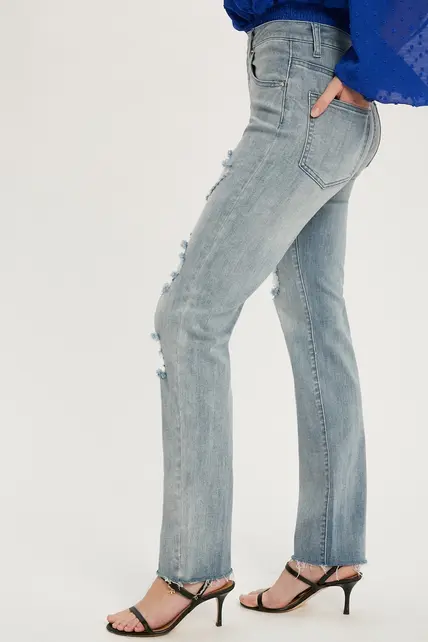 Britney Distressed Jean - Light
