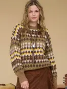 Wrenley Knit Crewneck Pullover Sweater - Brown Wrenley Knit Crewneck Pullover Sweater - Brown