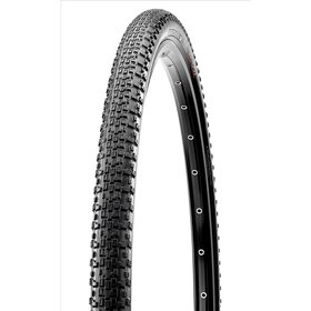 Maxxis, Rambler, Gravel Tire, 700x50C, Folding, Tubeless Ready, Dual, SilkShield, 60TPI, Black