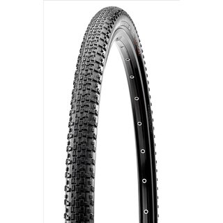 Maxxis, Rambler, Gravel Tire, 700x50C, Folding, Tubeless Ready, Dual, SilkShield, 60TPI, Black