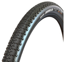Maxxis, Rambler, Gravel Tire, 700x45C, Folding, Tubeless Ready, HYPR-X, EXO, 120TPI, Black