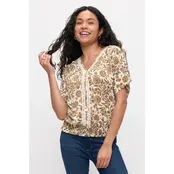 Vienna Crochet Dolman Caramel Cream