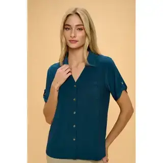 Panna Placket 2 Pocket Manderine