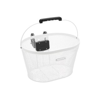 Electra Mesh QR Front Bike Basket - White