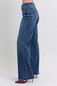 Carrie Mid Rise Wide Leg Jean