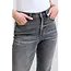 Rhinestone Straight Leg Jean - Gray