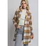 Jana Long Sleeve Plaid - Camel