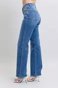 Samantha V-Front Straight Jeans