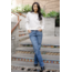 Samantha V-Front Straight Jeans