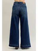 Emily Palazzo Front Patch Jeans