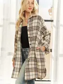 Leah Button Down Shacket - Cream Leah Button Down Shacket - Cream