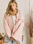 Nova Button Down Quilted Jacket - Blush Nova Button Down Quilted Jacket - Blush