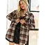 Rylee Plaid Button Down Shirt - Brown
