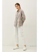 Karter Plaid Shirt - Dusty Coral Karter Plaid Shirt - Dusty Coral