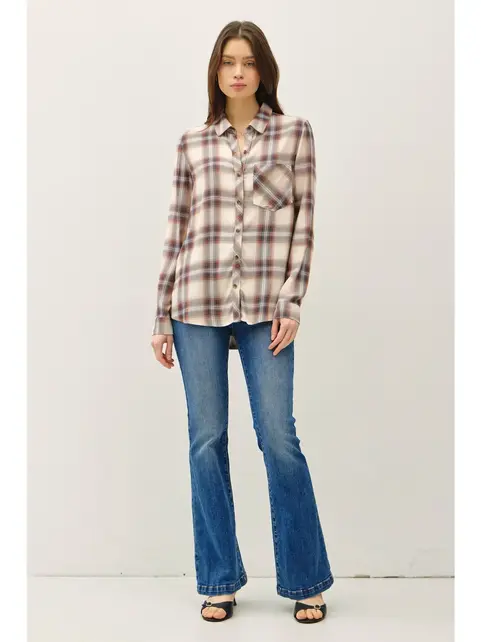 Anderson Button Down Long Sleeve - Caramel Anderson Button Down Long Sleeve - Caramel