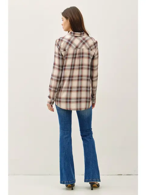 Anderson Button Down Long Sleeve - Caramel Anderson Button Down Long Sleeve - Caramel